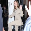 Hailey Bieber &#8211; Leaves Kelly and Ryan in New York