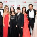 Daphne Oz with her Husband John Jovanovic, father Dr. Oz and family