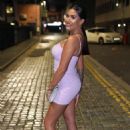Nikita Jasmine – In a tiny pink dress at Dickens nightclub in Middlesbrough - 454 x 699