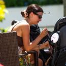Lucy Mecklenburgh – Seen on her Caribbean holiday at the beach in Barbados - 454 x 477