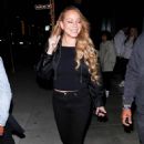 Mariah Carey – Seen while leaving dinner at Steak 48 in Beverly Hills