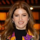 Anna Kendrick – In a colorful outfit outside CBS Studios in Manhattan