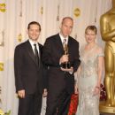 Tobey Maguire and Kirsten Dunst with Michael Arndt - The 79th Annual Academy Awards (2007)