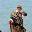 Susan Sideropoulos – Bikini candids in Khalidiki – Greece - 454 x 660