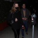 Brooke Shields – Seen leaving dinner at Giorgio Baldi in Santa Monica - 454 x 681