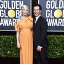 Michelle Williams and Thomas Kail At The 2020 Golden Globe Awards - Arrivals