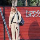 Malin Akerman – Walks her dog in Los Angeles