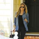 Christine Ouzounian is spotted leaving her home in Santa Monica, California and heading to a meeting in Century City on August 14, 2015 - 454 x 578