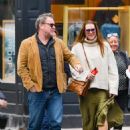 Brooke Shields – Pictured out with her husband and friends in New York