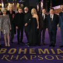 Genevieve Potgieter and other celebrities attend the World Premiere of 'Bohemian Rhapsody' at The SSE Arena, Wembley, on October 23, 2018 in London, England - 454 x 320