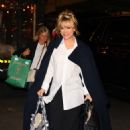 Kaley Cuoco – Arrives back at her hotel in New York