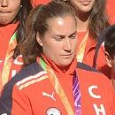 Chilean female discus throwers