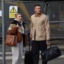 Olivia Buckland and Alex Bowen – Arriving at the Piccadilly Train Station in Manchester - 454 x 593