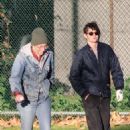 Kristen Stewart – With Dylan Meyer enjoying a round of golf in Los Angeles - 454 x 681