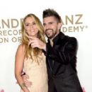 Karen Martinez and Juanes– 2017 Person of the Year Gala Honoring Alejandro Sanz - Arrivals - 454 x 313