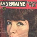 Juliette Gréco - La semaine Radio Tele Magazine Cover [France] (27 June 1964)