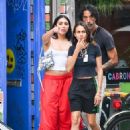 Lourdes Leon – Seen wwith her dad Carlos Leon on Father’s Day in New York