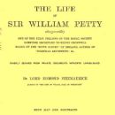 Books about William Petty