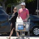 Stassi Schroeder – With husband Beau Clark seen at grocery store in Los Angeles - 454 x 512