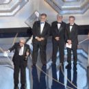 Martin Scorsese with Francis Ford Coppola, Steven Spielberg and George Lucas -- The 79th Annual Academy Awards (2007) - 454 x 304