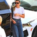 Sofia Richie – Wearing casual white tee and jeans while at Neiman Marcus in Beverly Hills