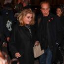 Catherine Deneuve – Leaving the YSL party at YSL Headquarters in Paris - 454 x 681