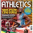 Christine Ohuruogu, Usain Bolt, Mo Farah, Shelly-Ann Fraser - Athletics Weekly Magazine Cover [United Kingdom] (18 December 2013)