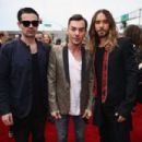 Thirty Seconds to Mars attends the 56th GRAMMY Awards at Staples Center on January 26, 2014 in Los Angeles, California - 454 x 303