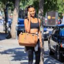 Jasmine Tookes – Leaving the gym in West Hollywood