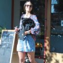 Jordana Brewster – Pictured at Pierre LaFond and Co. marketplace in Montecito