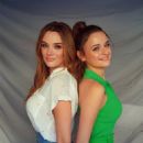 Joey and Hunter King – Possing for photoshoot for a secret project in Los Angeles - 454 x 681