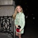 Clara Paget – Seen while arriving at LFW Rico Presentation in London - 454 x 681