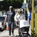 Stassi Schroeder &#8211; With Beau Clark out with their newborn daughter in Los Angeles