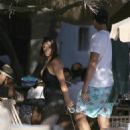 Elettra Lamborghini – In a black swimsuit in Ibiza - 454 x 576
