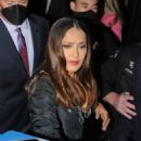 Salma Hayek – Arrives with her family at her star ceremony on the Walk Of Fame in Hollywood