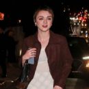 Maisie Williams – Attend a star-studded pre Grammy party in Los Angeles - 454 x 681