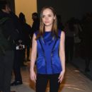 Christina Ricci: attended Richard Chai Love Fall 2013 Fashion Show during Mercedes-Benz Fashion Week in New York