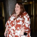 Chrissy Metz – Seen exiting the NBC studios in New York - 454 x 678