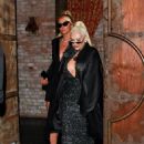 Christina Aguilera – With Paris Hilton leaving TAO Restaurant in Hollywood