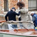 Tina Kunakey – With Vincent Cassel in Venice