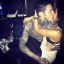 Brenda Song and Trace Cyrus