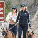 Nicole Richie – On a hike in the hills of Los Angeles with her dogs - 454 x 681