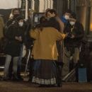 Millie Bobby Brown &#8211; With Henry Cavill filming scenes for &#8216;Enola Holmes 2&#8217; in London