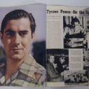 Tyrone Power - Screen Guide Magazine Pictorial [United States] (March 1941) - 454 x 319