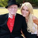 Hugh Hefner and Crystal Harris - 240 x 320