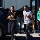 Maria Menounos – With Kevin Undrgaro seen on Thanksgiving in Los Angeles
