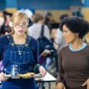 The naive Megan (Shoshana Bush, left) learns some of the ropes from the more savvy Charity (Essence Atkins, right) in the comic spoof 'Dance Flick.' Photo Credit: Glen Wilson. Copyright ©2009 by PARAMOUNT PICTURES CORPORATION. All Rights Reserved. - 454 x 302