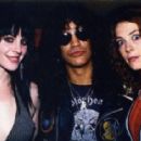 Slash with Brody Halle and Melissa Auf der Maur - 454 x 285