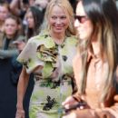 Pamela Anderson – Attends the Victoria Beckham Womenswear SS 2024 show