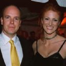 Prince Albert II and Angie Everhart